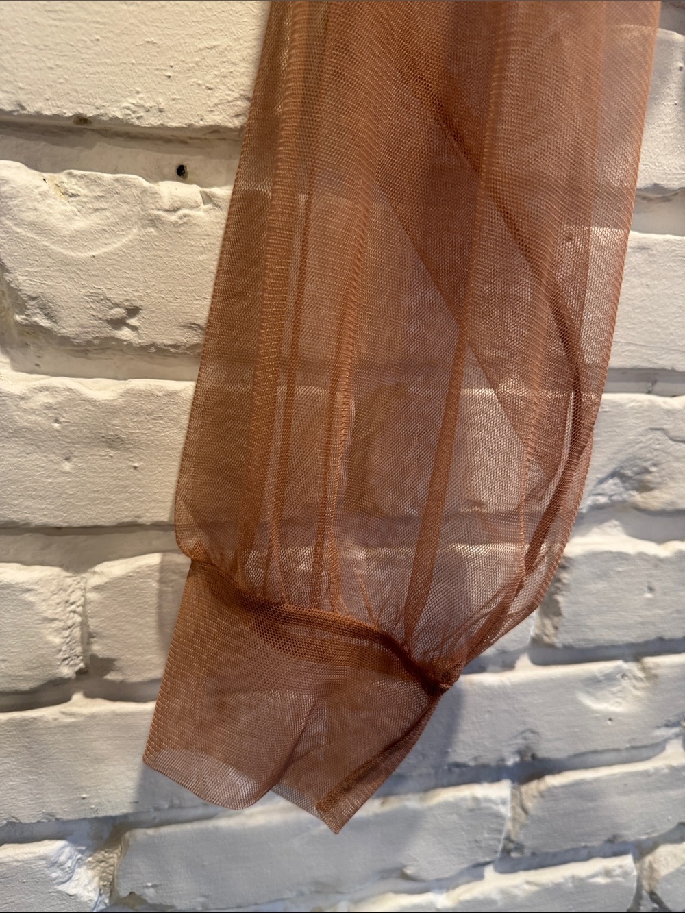 MARCELLA NYC NWOT Olympia Sheer Mesh Bolero in Dusty Pink - Picture 3 of 6